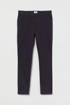 H & M - Skinny Fit Cotton Chinos - Blue