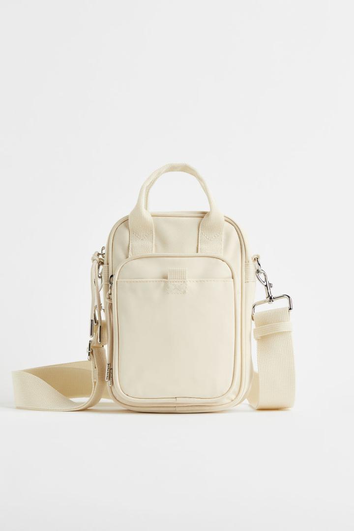 H & M - Small Crossbody Bag - White