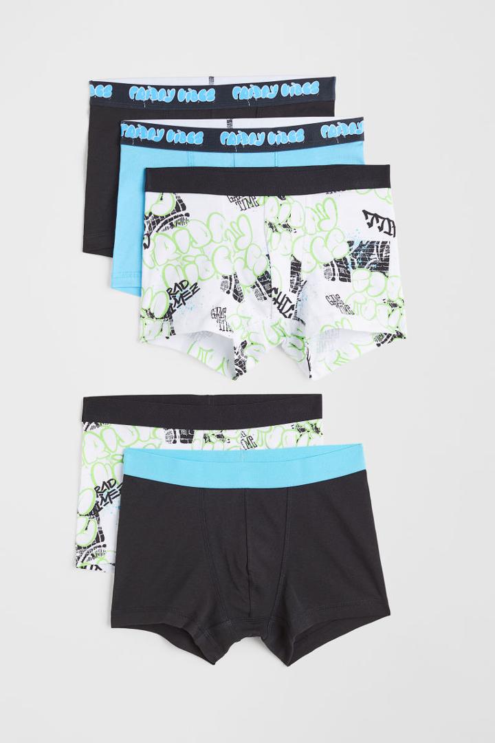 H & M - 5-pack Boxer Shorts - White