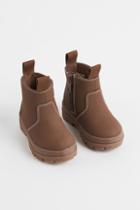 H & M - Waterproof Chelsea Boots - Beige
