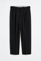 H & M - Relaxed Fit Tuxedo Pants - Black