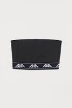 H & M - Crop Tube Top - Black