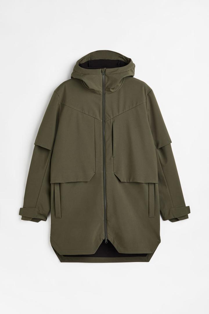 H & M - Softshell Parka - Green