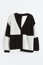 H & M - H & M+ V-neck Cardigan - Black