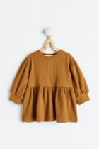 H & M - Sweatshirt Dress - Yellow