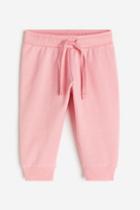 H & M - Cotton Sweatpants - Pink