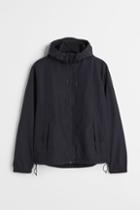 H & M - Nylon Windbreaker - Black