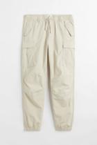 H & M - Regular Fit Cargo Pants - Beige