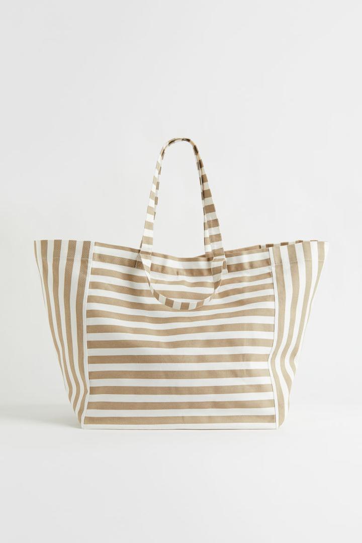H & M - Wooden Makeup Box - Beige