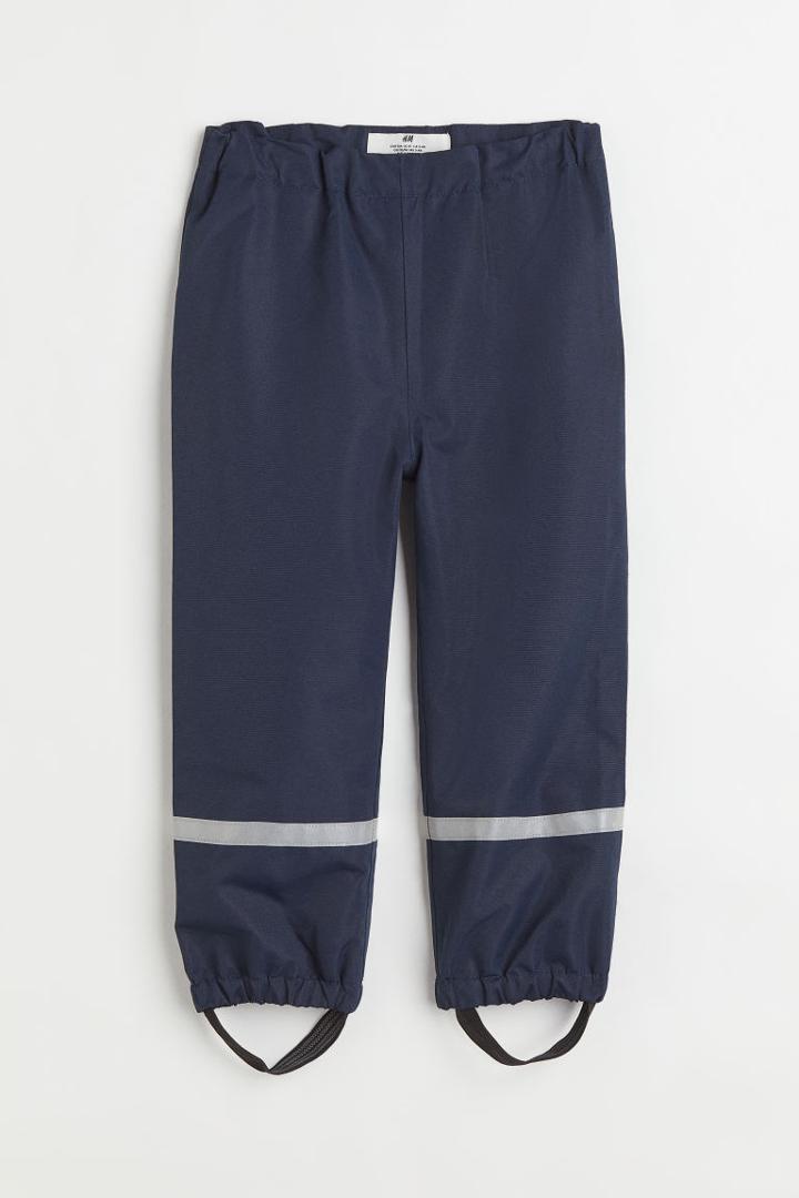 H & M - Wind/waterproof Rain Pants - Blue