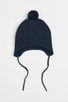 H & M - Knit Hat - Turquoise