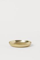 H & M - Mini Metal Dish - Gold