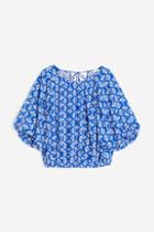 H & M - Voluminous Blouse - Blue