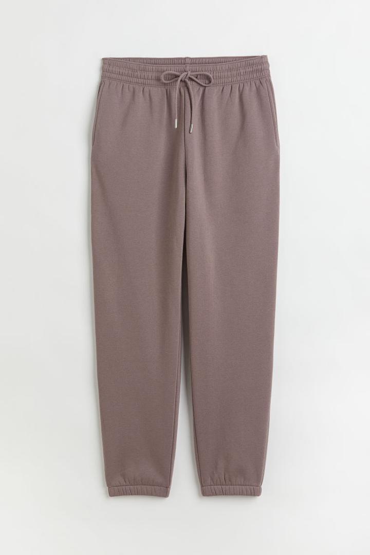 H & M - Cotton-blend Sweatpants - Beige