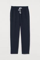 H & M - Pull-on Viscose-blend Pants - Blue