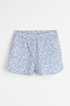 H & M - Padded Cotton Shorts - Blue