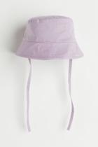H & M - Cotton Sun Hat - Purple