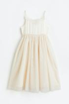 H & M - Tulle Dress - Beige
