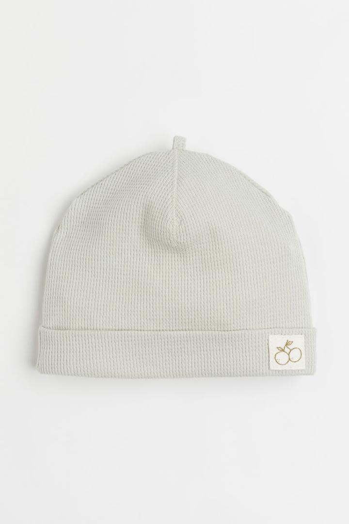 H & M - Cotton Jersey Hat - Green