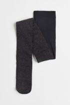 H & M - Glittery Tights - Black