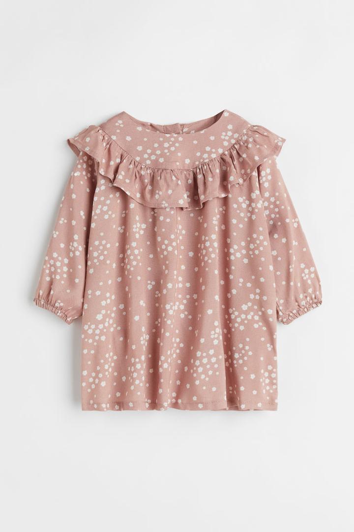 H & M - Ribbed Jersey Top - Green