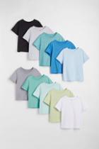 H & M - 10-pack Cotton T-shirts - Green