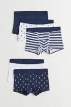 H & M - 5-pack Boxer Shorts - Blue