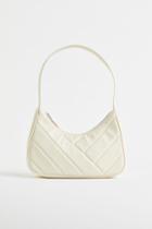 H & M - Quilted Shoulder Bag - White