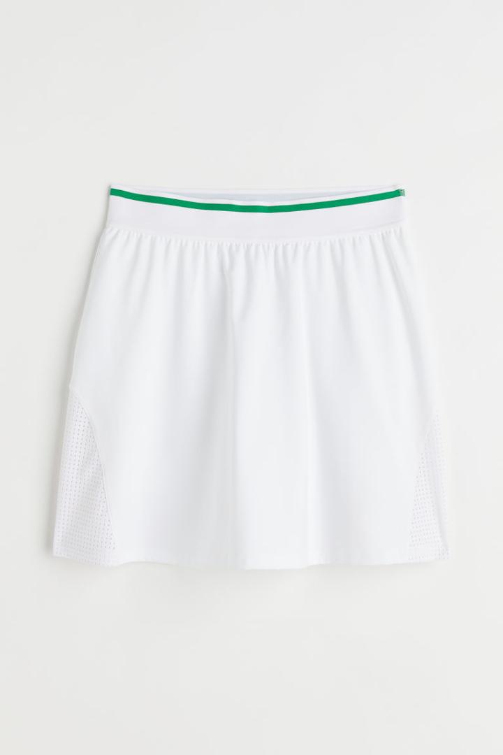 H & M - Fast-drying Tennis Skirt - White