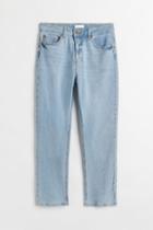 H & M - Slim High Ankle Jeans - Blue