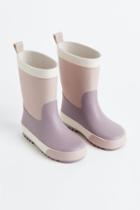 H & M - Rubber Boots - Purple