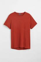 H & M - Regular Fit Cotton T-shirt - Orange