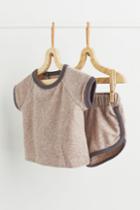 H & M - 2-piece Terry Set - Brown