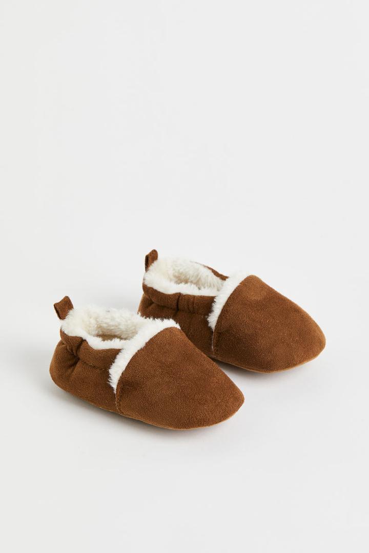 H & M - Soft Slippers - Beige