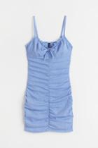 H & M - Draped Dress - Blue