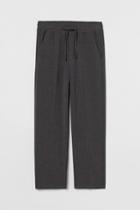H & M - Straight Fit Joggers - Gray