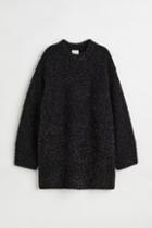 H & M - Glittery Dress - Black