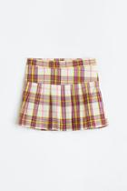 H & M - Twill Skirt - Beige