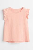 H & M - Jersey Top - Orange