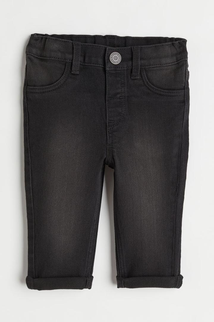 H & M - Comfort Stretch Skinny Fit Jeans - Black