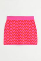 H & M - Knit Skirt - Pink