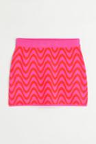 H & M - Knit Skirt - Pink