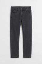 H & M - Relaxed Tapered Fit Jeans - Gray