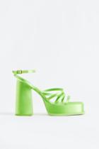 H & M - Platform Sandals - Green