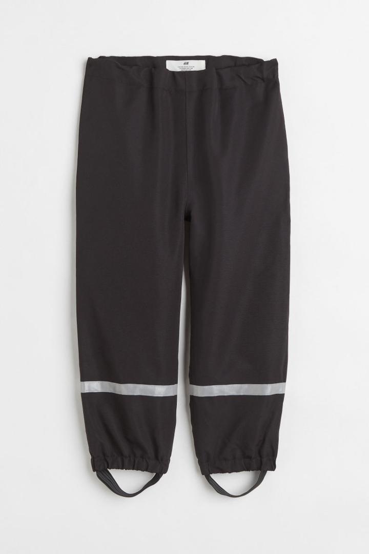 H & M - Wind/waterproof Rain Pants - Black