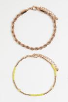 H & M - 2-pack Bracelets - Yellow