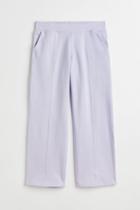 H & M - Straight-cut Joggers - Purple