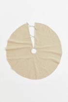 H & M - Linen-blend Christmas Tree Skirt - Beige