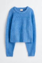 H & M - Mohair-blend Sweater - Blue