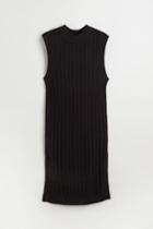 H & M - Knit Dress - Black